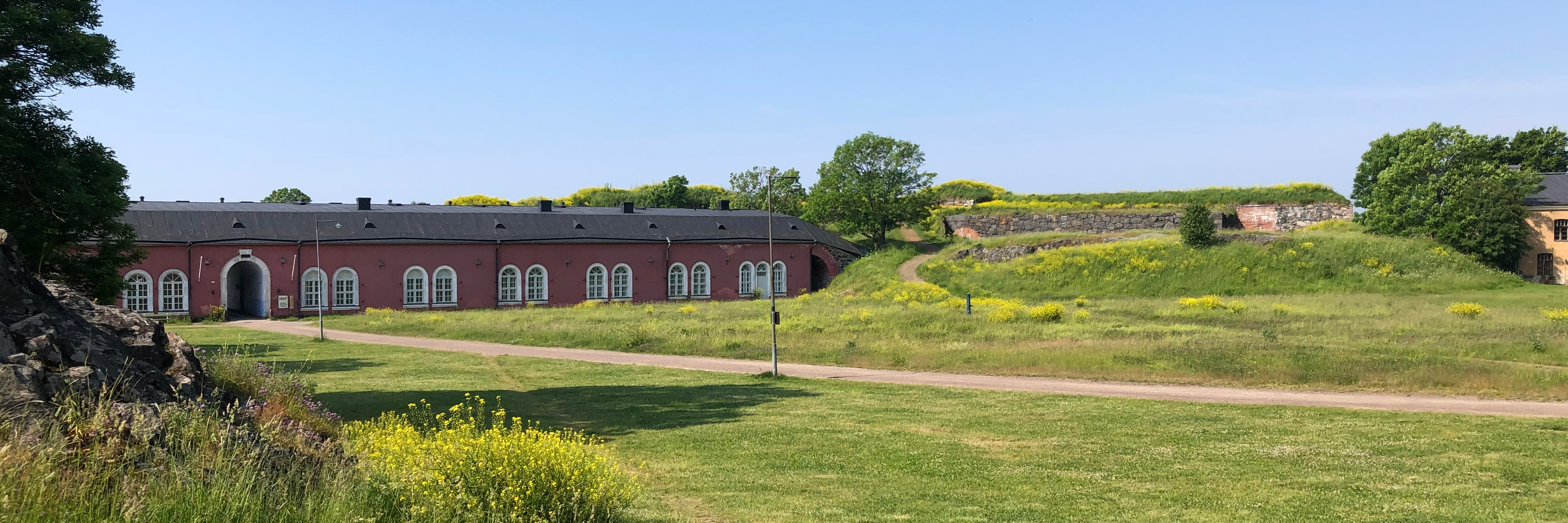 Nordisk kulturkontakts kontor på Sveaborg . 